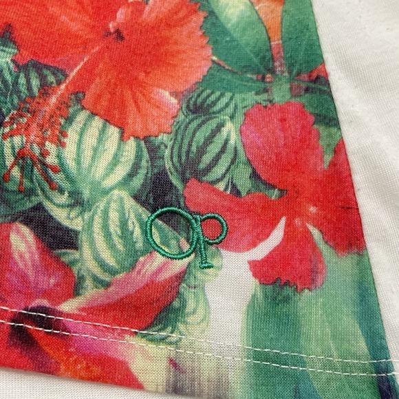 Y2K Vintage OP‎ Ocean Pacific Dress Junior's Small 3/5 Sleeveless Sundress Foral - Picture 9 of 10